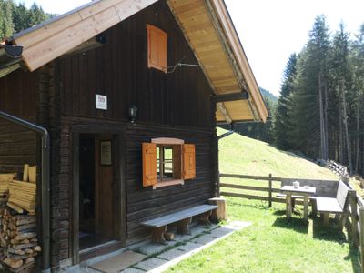Zwergenwald Hütte Tirol Wattenberg Urlaub im Somme