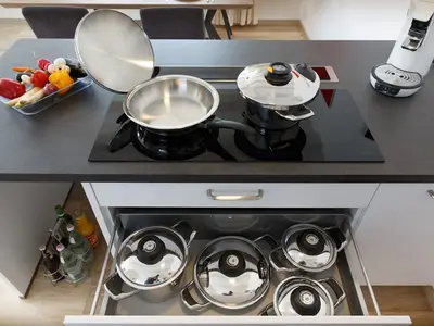 Küche mit AMC ausgestattet