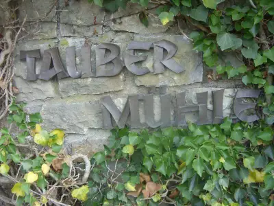 Taubermühle Eingang