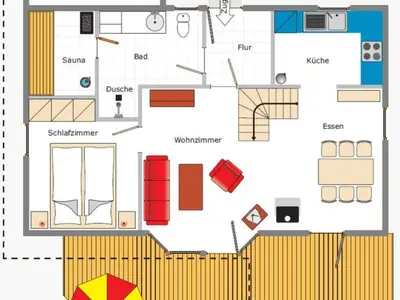 Ferienhaus für 6 Personen (90 m²) in Wendisch Rietz 7/8