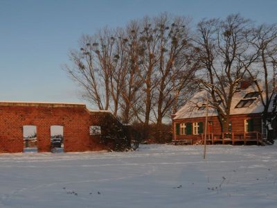 Winterhof Ruine