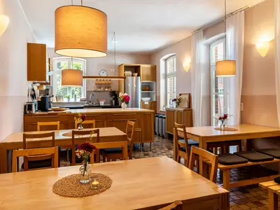 KITCHEN, INSIDE, OUTSIDE