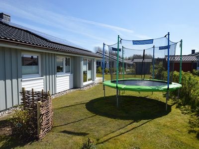 Garten mit Trampolin