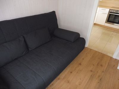 2.Schlafraum mit Schlafsofa (1,40 x 2 m)