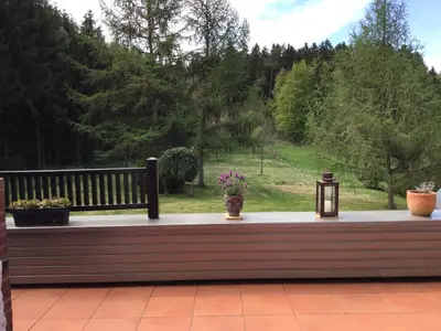Terrasse zum Garten