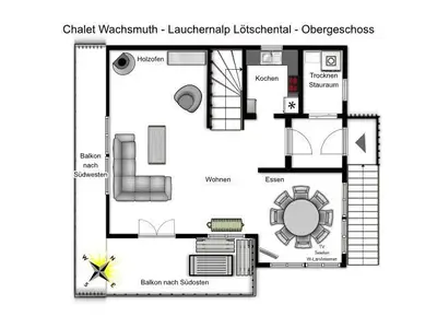 Grundriss Obergeschoss
