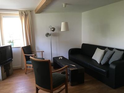 Wohnzimmer mit Schlafcouch (1Person)