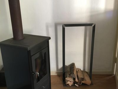 Kamin im Wohnzimmer