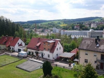 Ausblick Gartenseite Ferienhaus Anna/Ella Hsnr. 8 + 10