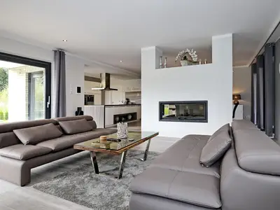 Wohnzimmer mit Couch