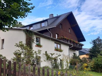 Ferienhaus im Sommer