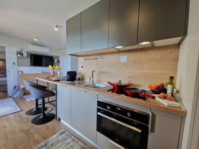 Küche des Johannesbachklamm Chalet