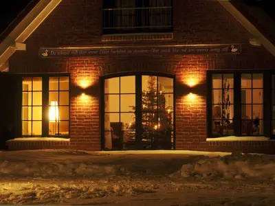 Der Deichhof - Helgoländer Unterland in winterlicher Stimmung