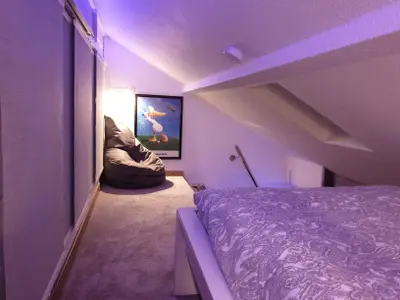 Einzelzimmer im Dachgeschoss