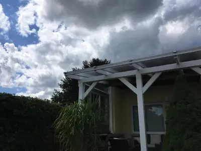 Neues Vordach statt Markise