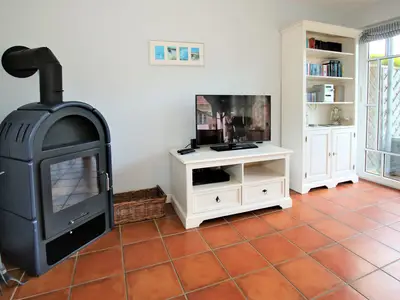 Kamin und TV