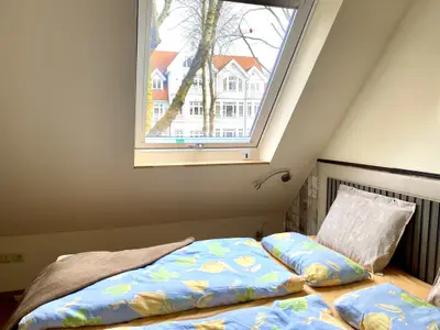 gemütliches Doppelbett