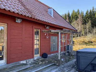 outside