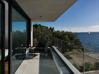 outside