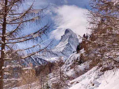 Blick auf das Matterhorn 