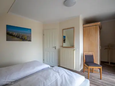Ferienhaus Ahrenshoop: Schlafzimmer.