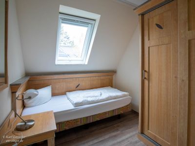 Ferienhaus Wustrow: zweites Schlafzimmer.