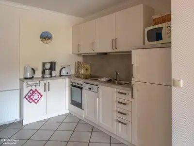 Ferienhaus Wieck: Küche.