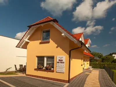 Außenansicht Haus am Meer