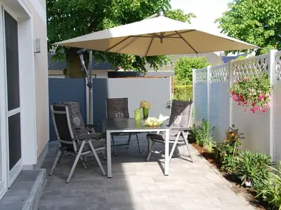Schöne Süd-Terrasse