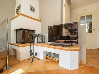 Kaminofen mit TV