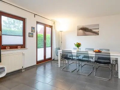 Blick auf den Essbereich