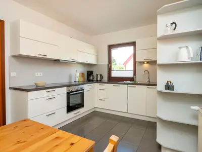 Blick auf die Küchenzeile