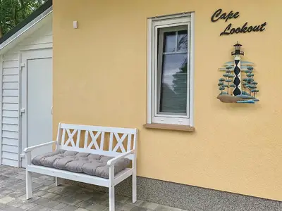outside