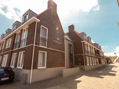 Seitenansicht des Ferienhauses
