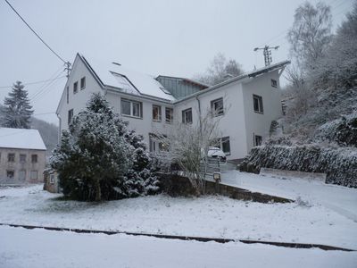 Ferienhaus Engelsdorf im Winter