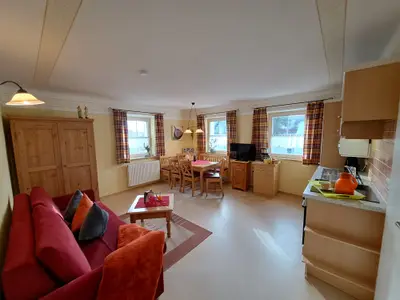 Wohnzimmer und Küche