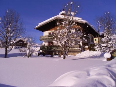 Haus im Winter