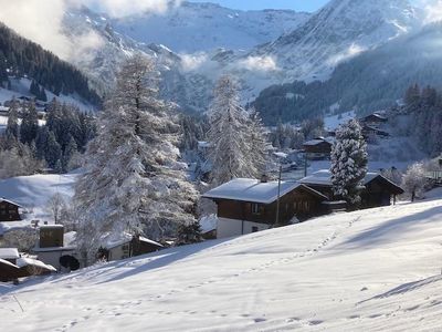 Chalet Louise von oben