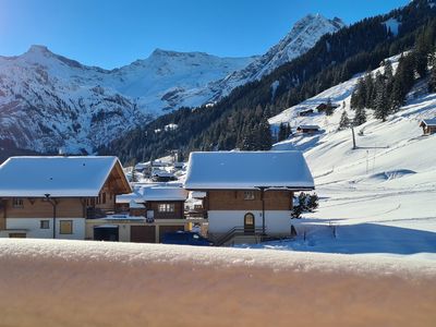 Aussicht vom Balkon