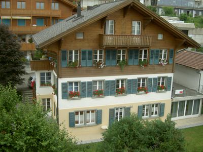 Ferienwohnung auf zwei Stockwerken (Holzteil)