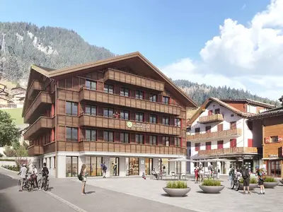 Ferienwohnung für 6 Personen (32 m²) in Adelboden 2/10