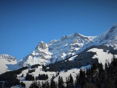 Aussicht vom Wohnzimmer, Wintermorgen