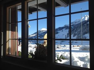 Aussicht auf den Bonderspitz und die Elsigen