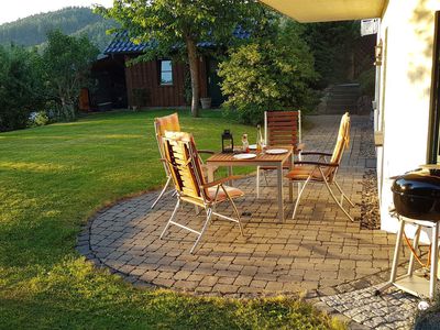 Terrasse Ferienwohnung EIFELWILD|Adenau