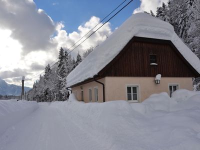 Haus Rosina im Winter