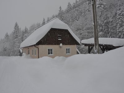 Haus Rosina im Winter