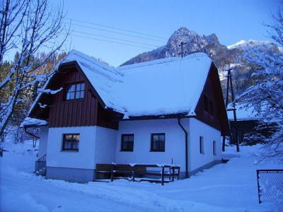 Ferienhaus Julia im Winter