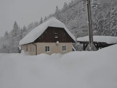 Haus Rosina im Winter