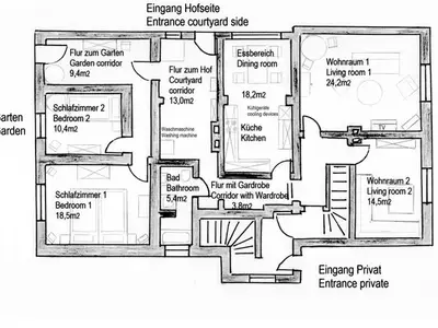 Ferienwohnung für 4 Personen (117 m²) in Aerzen 4/10