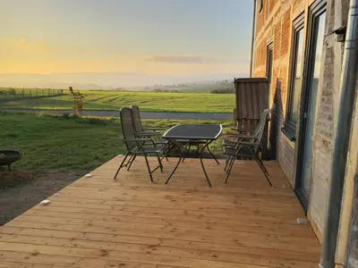 Terrasse Wohnung EG LiFarm